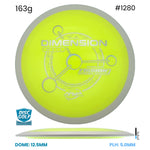 Disc Golf Warehouse MVP Dimension - Fission Plastic Yellow/Silver 163g