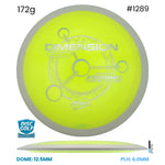Disc Golf Warehouse MVP Dimension - Fission Plastic Yellow/Silver 172g