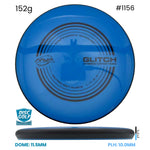 Disc Golf Warehouse MVP Glitch - Neutron Soft Plastic Blue/Black 152g