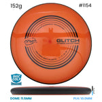 Disc Golf Warehouse MVP Glitch - Neutron Soft Plastic Orange /Black 152g