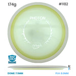 Disc Golf Warehouse MVP Photon - Eclipse Glow Plastic Glow/Silver 174g