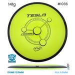 Disc Golf Warehouse MVP Tesla - Fission Plastic Day Glo/Black 141g