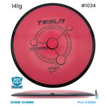 Disc Golf Warehouse MVP Tesla - Fission Plastic Pink/Black 141g