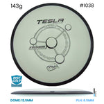 Disc Golf Warehouse MVP Tesla - Fission Plastic White/Black 143g