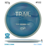 Disc Golf Warehouse MVP Trail - Neutron Plastic Blue/Silver 167g