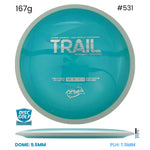 Disc Golf Warehouse MVP Trail - Neutron Plastic Turquoise/Silver 167g