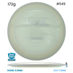 Disc Golf Warehouse MVP Trail - Neutron Plastic White/Silver 172g