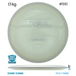 Disc Golf Warehouse MVP Trail - Neutron Plastic White/Silver 174g
