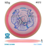 Disc Golf Warehouse MVP Trail - Particle Proton Plastic - James Conrad Halloween Team Series Pink/Blue Metallic, Purple Metallic 165g