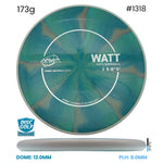 Disc Golf Warehouse MVP Watt - Cosmic Neutron Plastic Ble/White 173g
