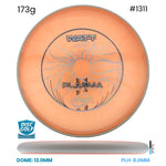 Disc Golf Warehouse MVP Watt - Plasma Plastic Orange/Silver 173g
