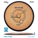 Disc Golf Warehouse MVP Wave - Fission Plastic Orange/Black 169g