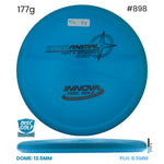 Disc Golf Warehouse Pre-loved Putt and Approach Blue/Black 177g