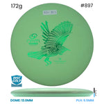 Disc Golf Warehouse Pre-loved Putt and Approach Green/Green Metallic 172g