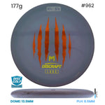 Disc Golf Warehouse Pre-loved Putt and Approach Luna - 8/10/Red Metallic, Gold 177g