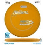 Disc Golf Warehouse Pre-loved Putt and Approach Orange/Silver 167g