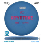 Disc Golf Warehouse Pre-loved Putt and Approach Zero Hard - Keystone - 7/10 - #1 173g