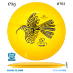 Disc Golf Warehouse RPM Huia - Atomic Plastic Yellow/Black 173g