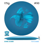 Disc Golf Warehouse RPM Huia - Strata Plastic Blue/Blue Metallic 175g