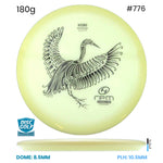 Disc Golf Warehouse RPM Kotuku - Glow Plastic Glow/Black 180g