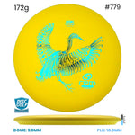 Disc Golf Warehouse RPM Kotuku - Magma Plastic Yellow/Blue Metallic 172g