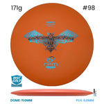 Disc Golf Warehouse RPM Pekapeka - Strata Plastic Orange/Blue Metallic 171g