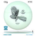 Disc Golf Warehouse RPM Piwakawaka - Atomic Plastic White/Black 178g