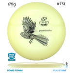 Disc Golf Warehouse RPM Piwakawaka - Glow Plastic Glow/Black 179g