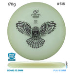 Disc Golf Warehouse RPM Ruru - Glow Plastic Glow/Black 170g