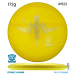 Disc Golf Warehouse RPM Tākapu - Atomic Plastic Yellow/Gold 173g