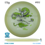 Disc Golf Warehouse Streamline Ascend - Eclipse Plastic - Eagle McMahon Halloween Team Series Glow/Green Stamp 173g