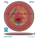Disc Golf Warehouse Streamline Drift - Neutron Plastic Pink Swirl/Gold, Silver 175g
