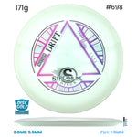 Disc Golf Warehouse Streamline Drift - Neutron Plastic White/Multicolor 171g