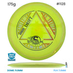 Disc Golf Warehouse Streamline Drift - Neutron Plastic Yellow/Black, Gold 175g