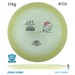 Disc Golf Warehouse Streamline Lift - Eclipse Glow Plastic Glow 174g