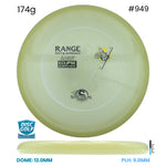 Disc Golf Warehouse Streamline Range - Eclipse Glow Plastic Glow/Black, Rainbow Holo 174g