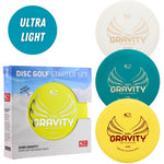 Latitude 64 Retro 3 Disc Light Starter Set with box — Ruby, Pearl and Diamond discs