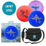 RPM Discs 3 Disc Starter Set with box and DGW Starter Bag, OG Shield — Pekapeka, Piwakawaka and Takapu discs