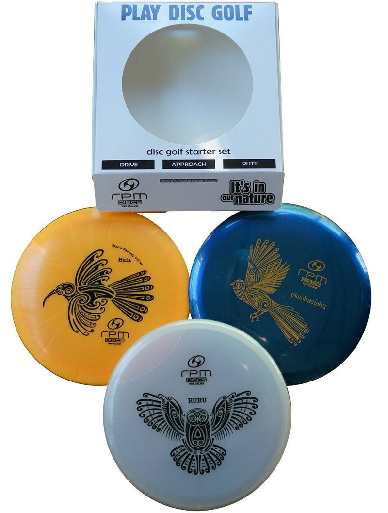 RPM Starter Set Premium Plastics - Disc Golf Warehouse 